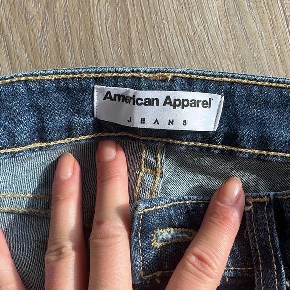 American apparel high waisted jeans - Picture 2 of 4